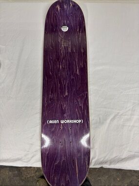 Alien Workshop Purple Woodgrain Skateboard Deck